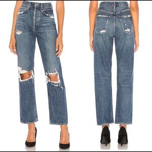 AGOLDE 90s High Rise Loose Fit Jeans Psyche